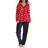 normann Hausanzug Coralfleece in rot - Gr.: 40-42