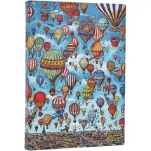 paperblanks ltd. Festival der Ballons 12-Monatskalender 2027 Midi Tagesüberblick