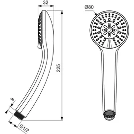 Ideal Standard Idealrain S3 (B9401AA)