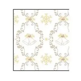 Ursus Transparentpapier 115 g/qm A4 25 Blatt Classic Christmas creme/braun