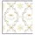 Ursus Transparentpapier 115 g/qm A4 25 Blatt Classic Christmas creme/braun