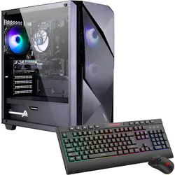 GAMEMAX Gaming-PC "Striker 7481", schwarz, Microsoft Windows 11 Home (64 Bit), 32 GB RAM 1000 GB SSD, Computer, Windows 11, DDR5 RAM