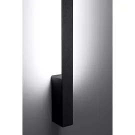 Sollux Lighting Wandleuchte 20W 4000K H 120cm 20W schwarz