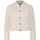 Betty & Co Blouson mit Rippbündchen in Bright Cream Melange | Gr.: 44