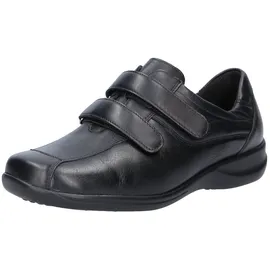 WALDLÄUFER Millu, Damen Comfort Halbschuh, schwarz(schwarz), Gr. 51/2 - Schwarz 38,5