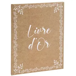 EXACOMPTA Gästebuch Hochzeit »Livre d'Or« 100 Seiten, 22x27 cm
