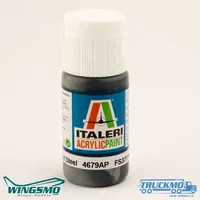 Italeri Acrylfarbe 20 ml Stahl matt