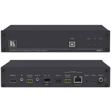 Kramer 691 - MM/SM LWL-Übertrager über HDBase-T 2.0 mit Ultra-Reichweite (4K@60Hz (4:2:0) | HDMI | USB | Ethernet |