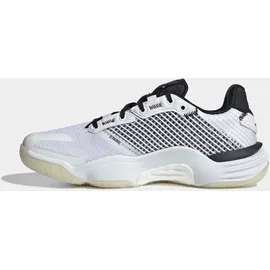 adidas PERFORMANCE "STABIL 16 INDOOR", Damen, Gr. 43, schwarz-weiß (cloud weiß, ftwr weiß, core schwarz), Synthetik, Textil, Schuhe Hallenschuh, Handballschuh