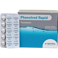 Bayrol 250 Bayrol Testtabletten Phenol Red pH-Wert für Pooltester