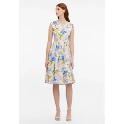 Blusenkleid ETERNA "REGULAR FIT", Damen, Gr. 40_D_sl, blau, 100% cotton, casual, Kleider