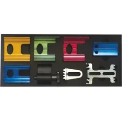 KS Tools Universal - Zündzeitpunkt-Einstell-Satz - Benzinmotoren, 9-teilig