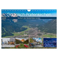Calvendo Garmisch-Partenkirchen - Zentrum des Werdenfelser Landes (Wandkalender 2026