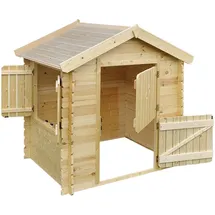 TIMBELA Spielhaus M516 Natur