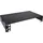InLine 10 Mini Rack zur Wandmontage 1HE, stabile Halterung für Netzwerkkomponenten aus Metall, pulverbeschichtet, schwarz, 10101B