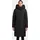 khujo Damen Langer Wintermantel mit Kapuze Jilias5-YM Black Gr. M - M