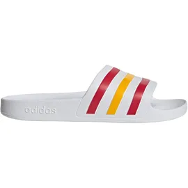 adidas Adilette Aqua Cloud White / Team Power Red 2 / Crew Yellow 40 2/3