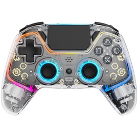 deltaco Gaming Transparent Kabelloser Controller,