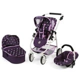 Bayer Chic 2000 Emotion 3 in 1 All In stars lila
