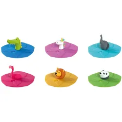 Leonardo Bambini Kinderbecher-Deckel 6er Set bunt 