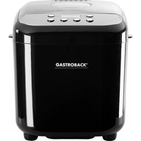 Gastroback Brotbackautomat 42822, 19 Programme, 600 W schwarz|silberfarben