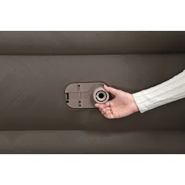 BESTWAY Fortech Doppelluftbett mit Reißverschlussbezug & integrierter Elektropumpe 203 x 152 x 51 cm