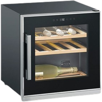 SEVERIN WKS 8892 Weinkühlschrank, schwarz/silber