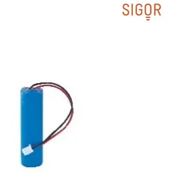 SIGOR Li-Ion Akku ZNL18650 2200mAh inkl. Schutzschild, Stecker und Schrumpfschlauch SIG-4559801