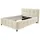 JOB Polsterbett Lucy 140 x 200 cm Stoff Beige