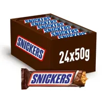 Snickers Schokoladenriegel 24 Packungen 50 g