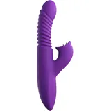 Fantasy For Her Rabbitvibrator „Ultimate Thrusting Clit Stimulate-Her“, 24 cm, lila