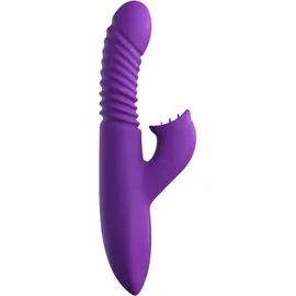 Fantasy For Her Rabbitvibrator „Ultimate Thrusting Clit Stimulate-Her“, 24 cm, lila