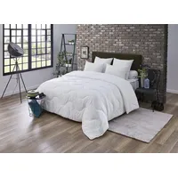 Dodo Maxiconfort Ultra Steppdecke, warm, Kunstfaser, 260 x 240 cm, Weiß