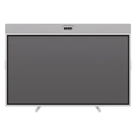 Logitech Rally Board 65 Offwhite - 4K Touch Display für KI-optimierte Videokonferenzen und interaktives Teamwork