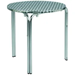 RESOL OLA Runder Tisch Outdoor Ø60 Grau