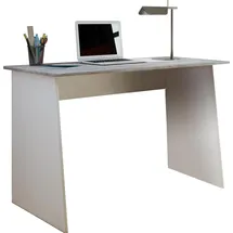 VCM Schreibtisch Masola Maxi weiß/Beton-Optik