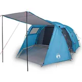 vidaXL Tunnelzelt 4 Personen Blau