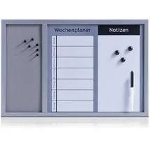Zeller Kombitafel 60,0 x 40,0 cm grau