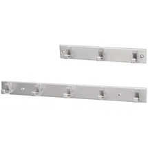 Hermeta Metaalwaren BV Handtuchhakenleiste 3 Haken Aluminium Silber