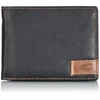 CAMEL ACTIVE California Herren Geldbörse Querformat Leder Mittelgroß schwarz