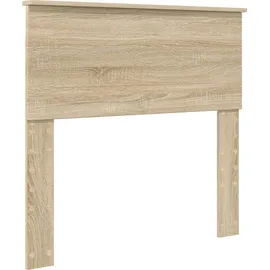 vidaXL Bettrahmen mit Kopfteil Sonoma-Eiche 80 x 200 cm Holzwerkstoff