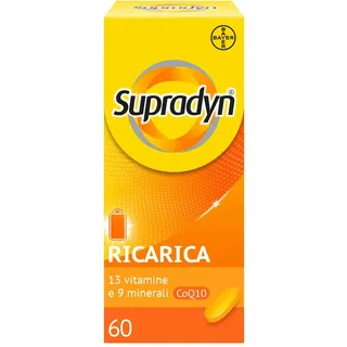 Supradyn Ricarica Integratore Multivitaminico e Minerali Compresse 60