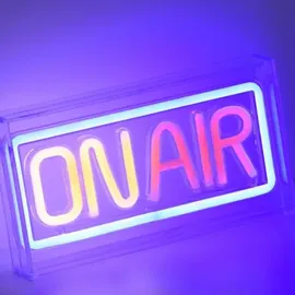 just light. Led-Dekoleuchte Neon-Onair, Kunststoff, 4x12.7x23 cm, Schnurschalter, Lampen - Leuchten, Innenbeleuchtung, Dekoleuchten