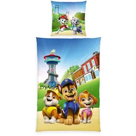 Paw Patrol Renforcé Mehrfarbig 135 x 200 cm + 2 x 80 x 80 cm