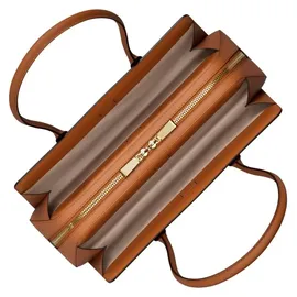 Michael Kors Laila Small Schultertasche Kunstleder Brown