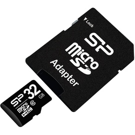 Silicon Power microSDHC 32GB Class 10 + SD-Adapter