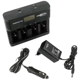 Ansmann Powerline 5 Pro Universal LCD Schnell-Ladegerät mit Kapazitätsanzeige