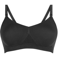 Anita Damen BH 1er Pack Seamless Still-BH, Mikrofaser, für 001 Schwarz XL