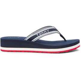 Tommy Hilfiger TH Flag Print Summer Sandal Blau 41