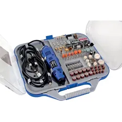 Velleman Präzisionsbohrmaschine, multifunktional, 162-teiliges Zubehör, 10000-32000 Umin, 135 W